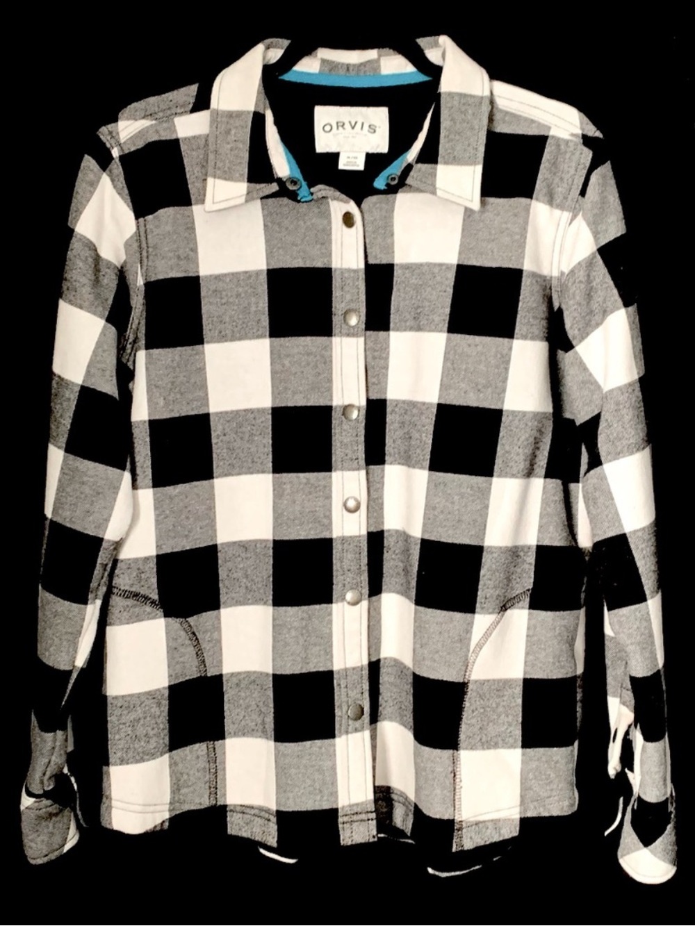 Orvis 100% Cotton Checkered Flannel Shacket